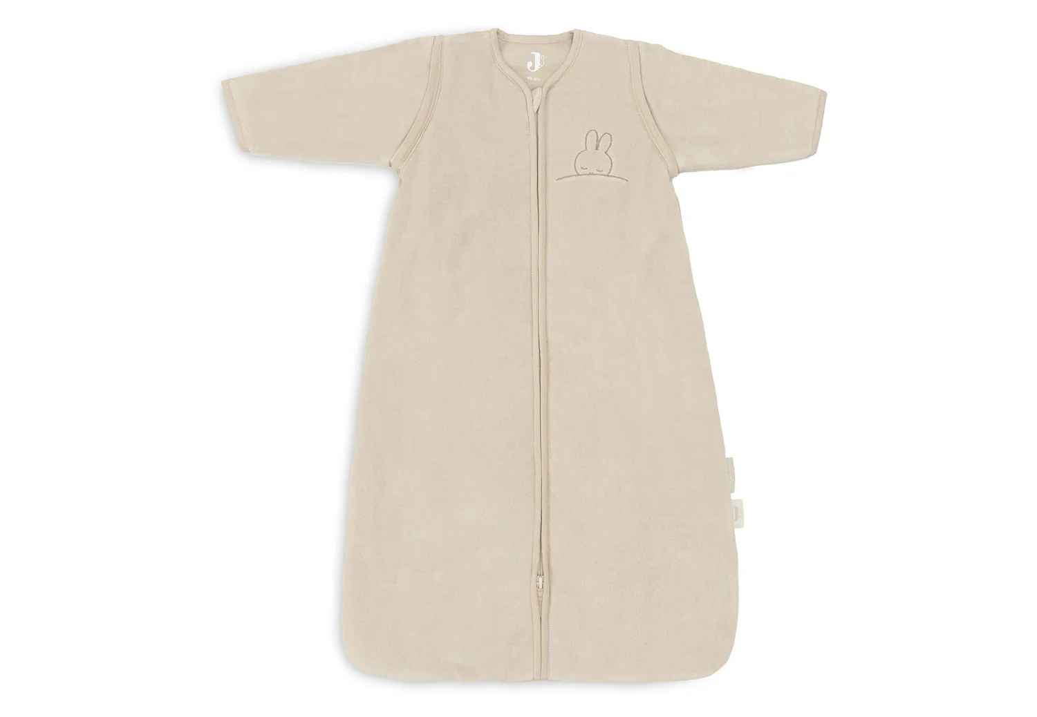 Jollein Magamiskott eemaldatavate varrukatega Sleepy Miffy Terry Nougat 90cm