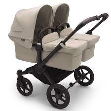 Bugaboo Donkey 5 Twin 2in1 vankrikomplekt Black/Desert Taupe/Desert Taupe