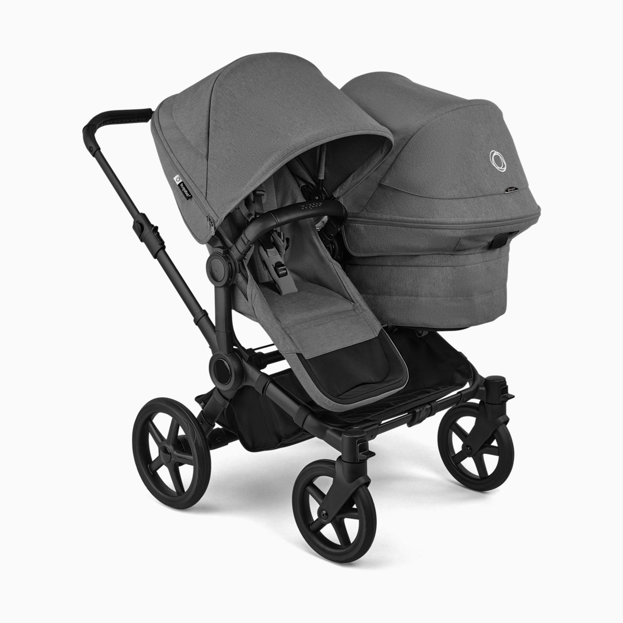 Bugaboo Donkey 6 Duo 2in1 vankrikomplekt Moon Grey