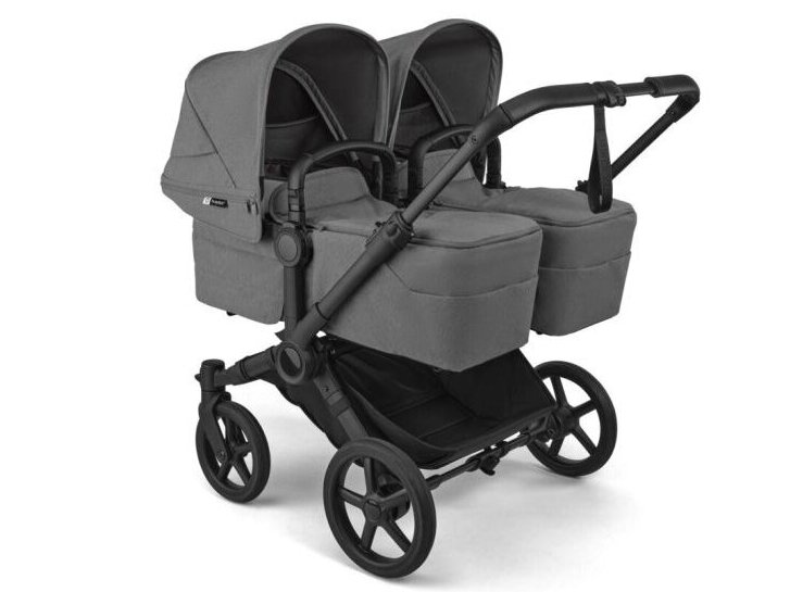 Bugaboo Donkey 6 Twin 2in1 vankrikomplekt Moon Grey