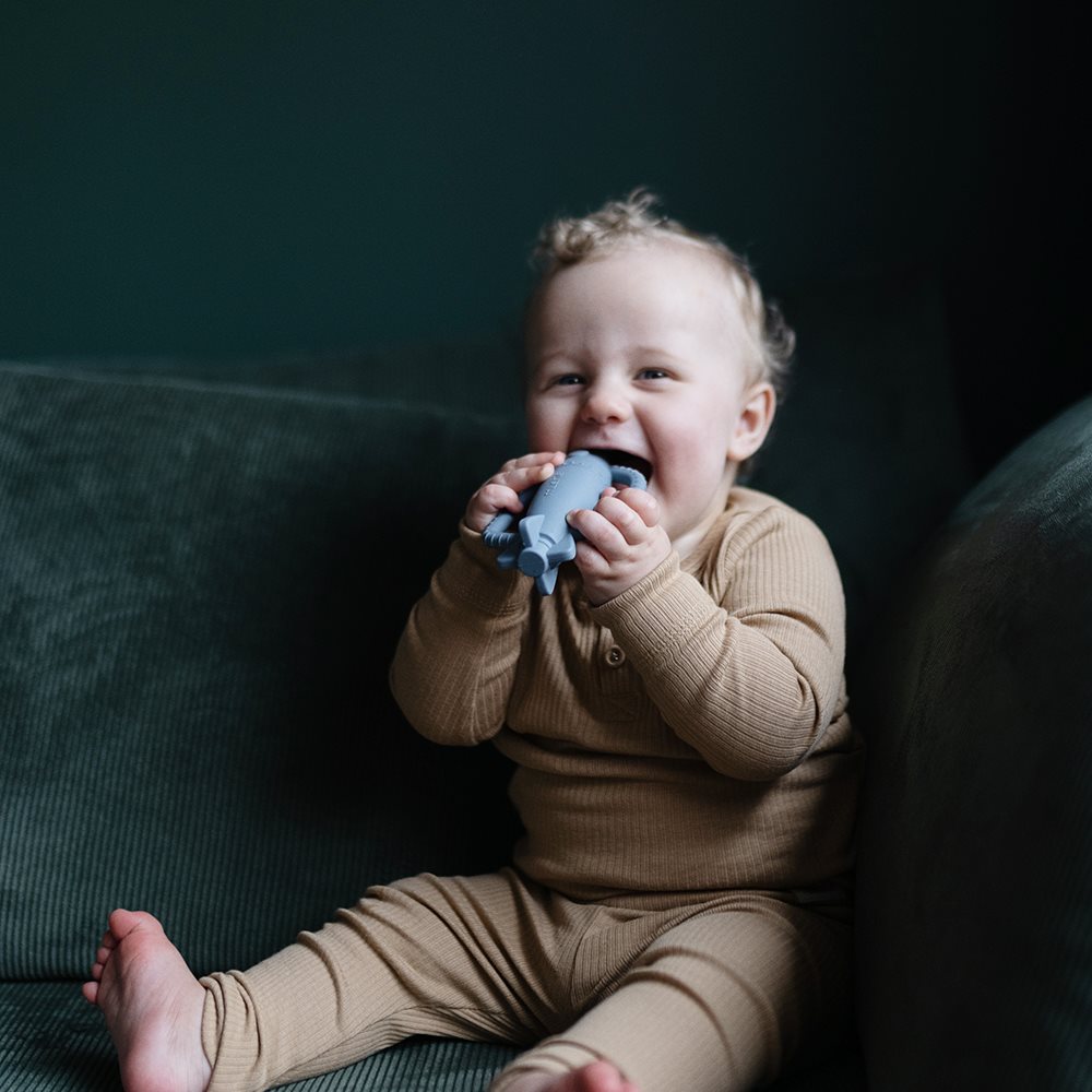 Mushie närimisrõngas Rocket Rattle Teether​ Tradewinds