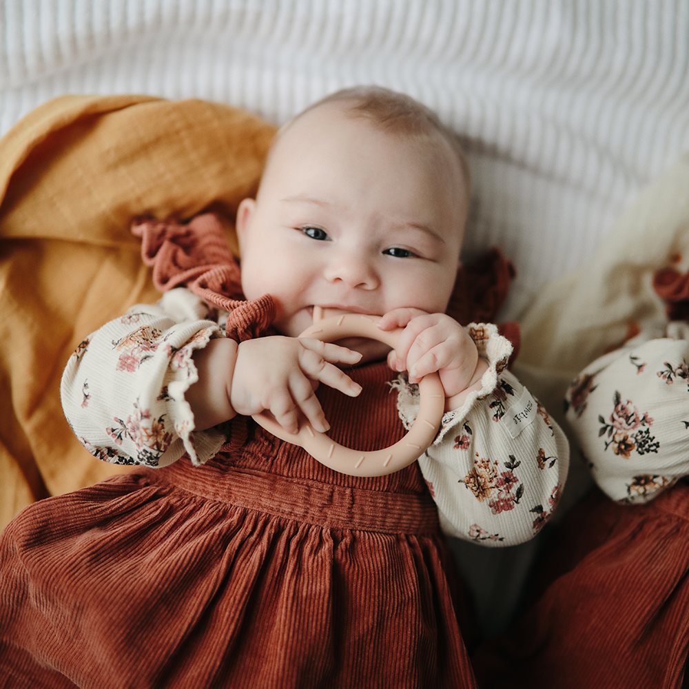 Mushie närimisrõngas Cat