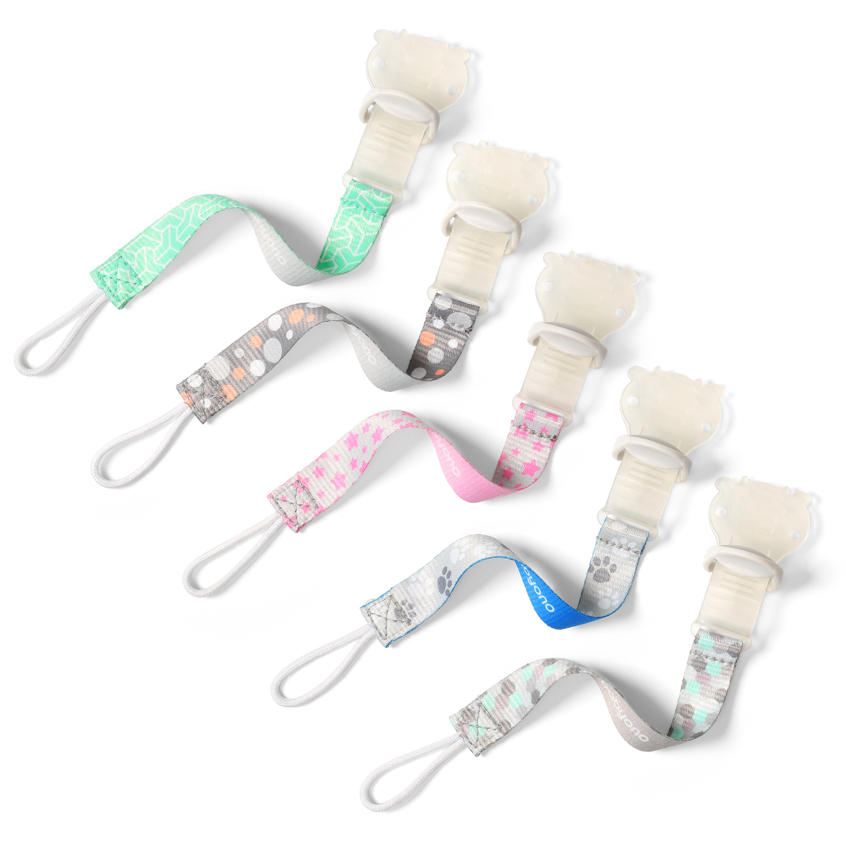 BabyOno klambriga lutipael erinevad värvid