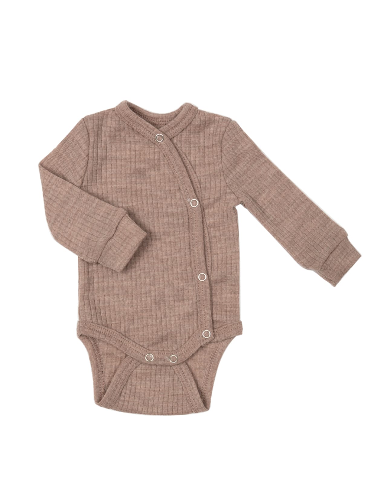 SmallStuff meriinovillane pikkade varrukatega hõlmikbody Powder Melange