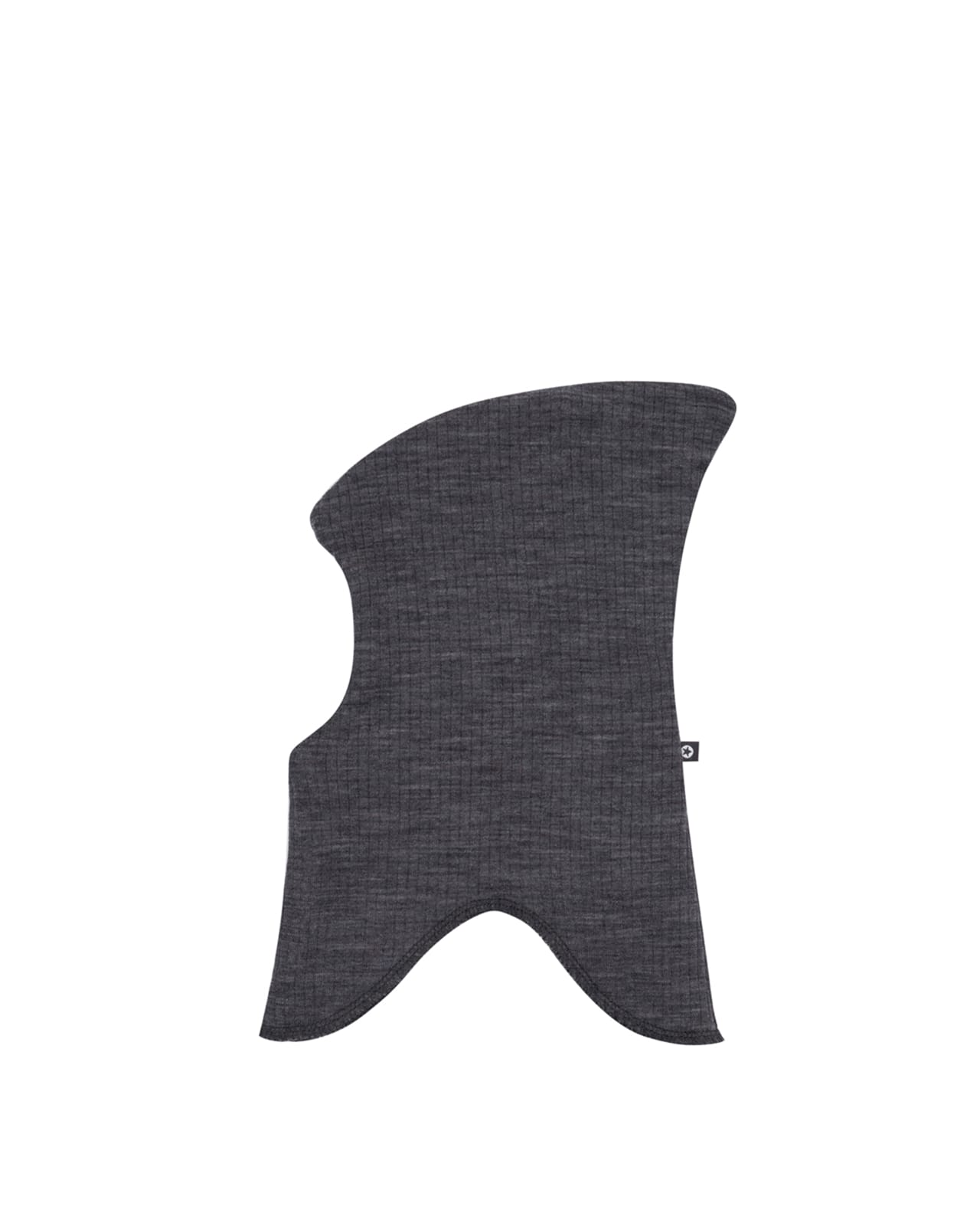 SmallStuff meriinovillane Balaclava tuukrimüts kahekihiline Dark Grey