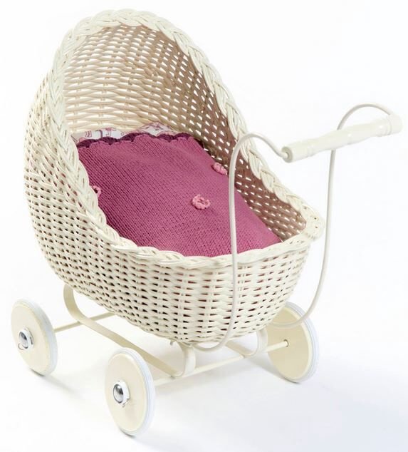 SmallStuff nukuvanker punutud käsitöö Off White