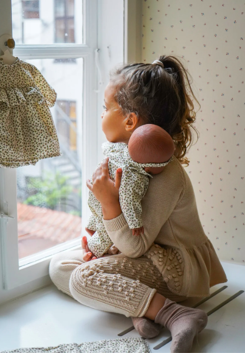 Konges Slojd meriinovillased püksid Cabby - Almond Milk