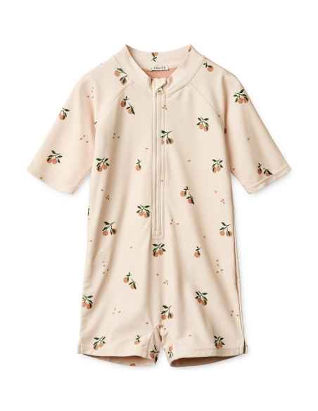Liewood Max lühikeste varrukatega ujumiskostüüm Peach / Sea Shell