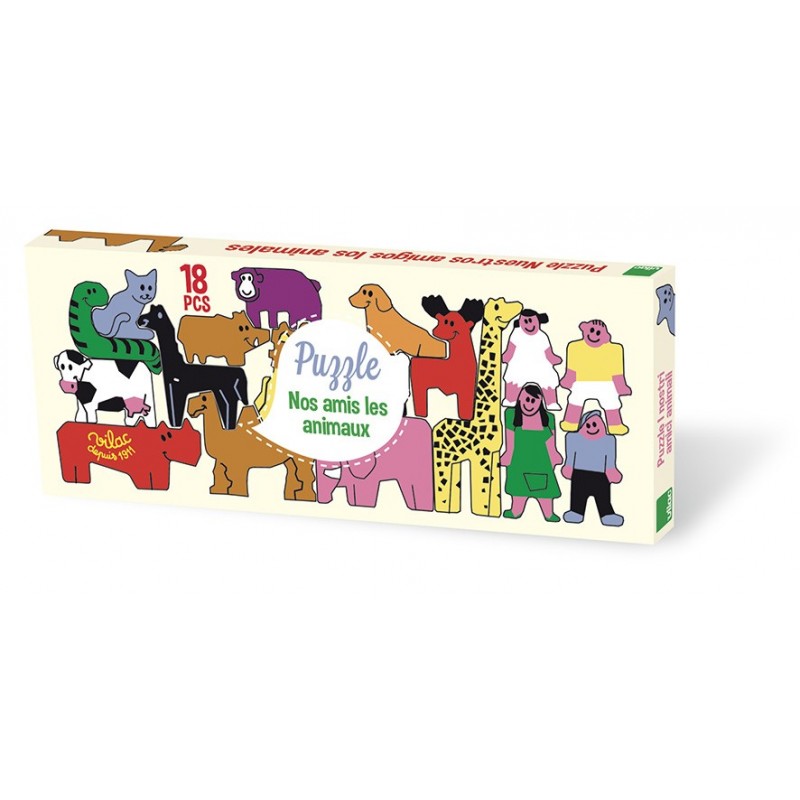 Vilac 3D pusle Meie sõbrad loomad