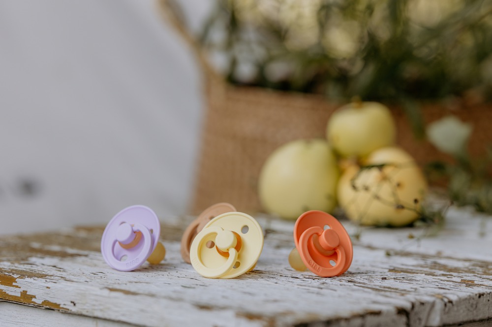 BIBS Colour Round latekslutid 2-pakk 0-6 kuud