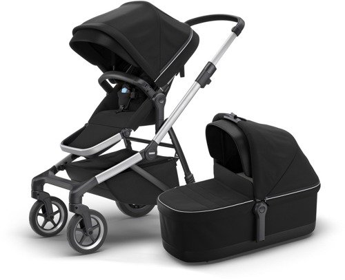 Thule Sleek 2in1 vankrikomplekt, Aluminium/ Midnight Black