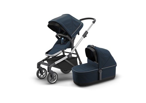 Thule Sleek 2in1 vankrikomplekt,Aluminium/ Navy Blue
