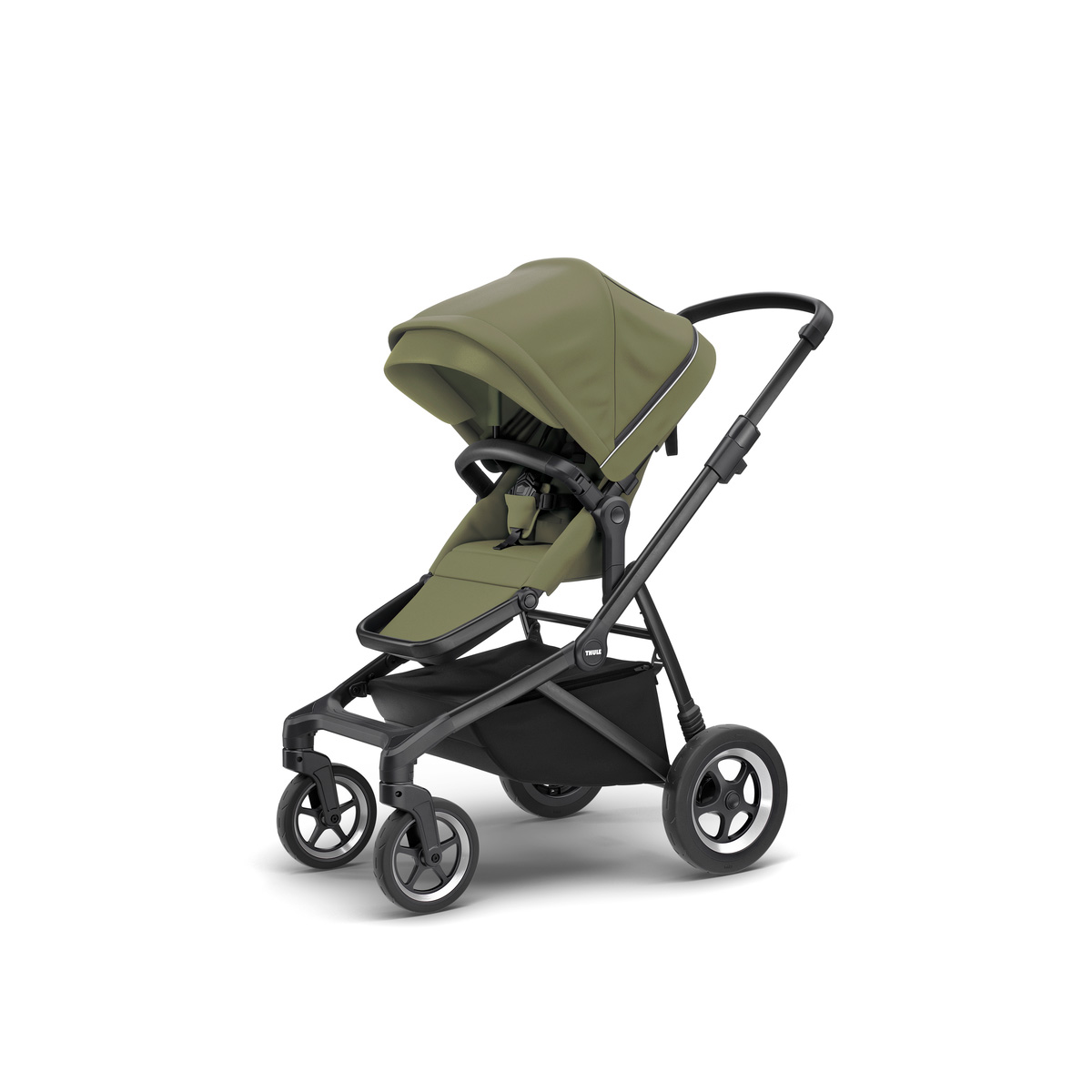 Thule Sleek jalutuskäru, Soft Green on Black