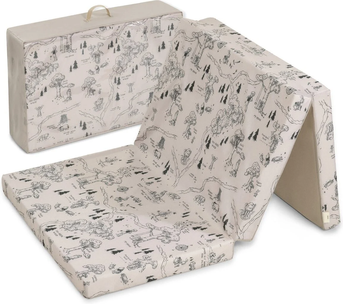 Hauck Sleeper madrats reisivoodile, Winnie the Pooh beige