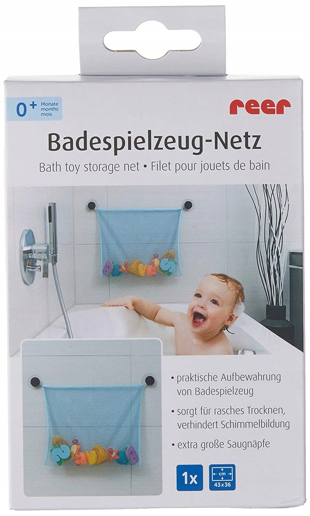 Reer hoiuvõrk iminappadega vannimänguasjadele