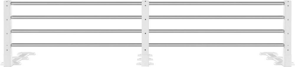 Reer voodipiire 80-140cm valge