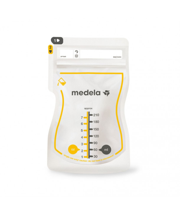 Medela BF Rinnapiima säilituskott 210ml 50tk