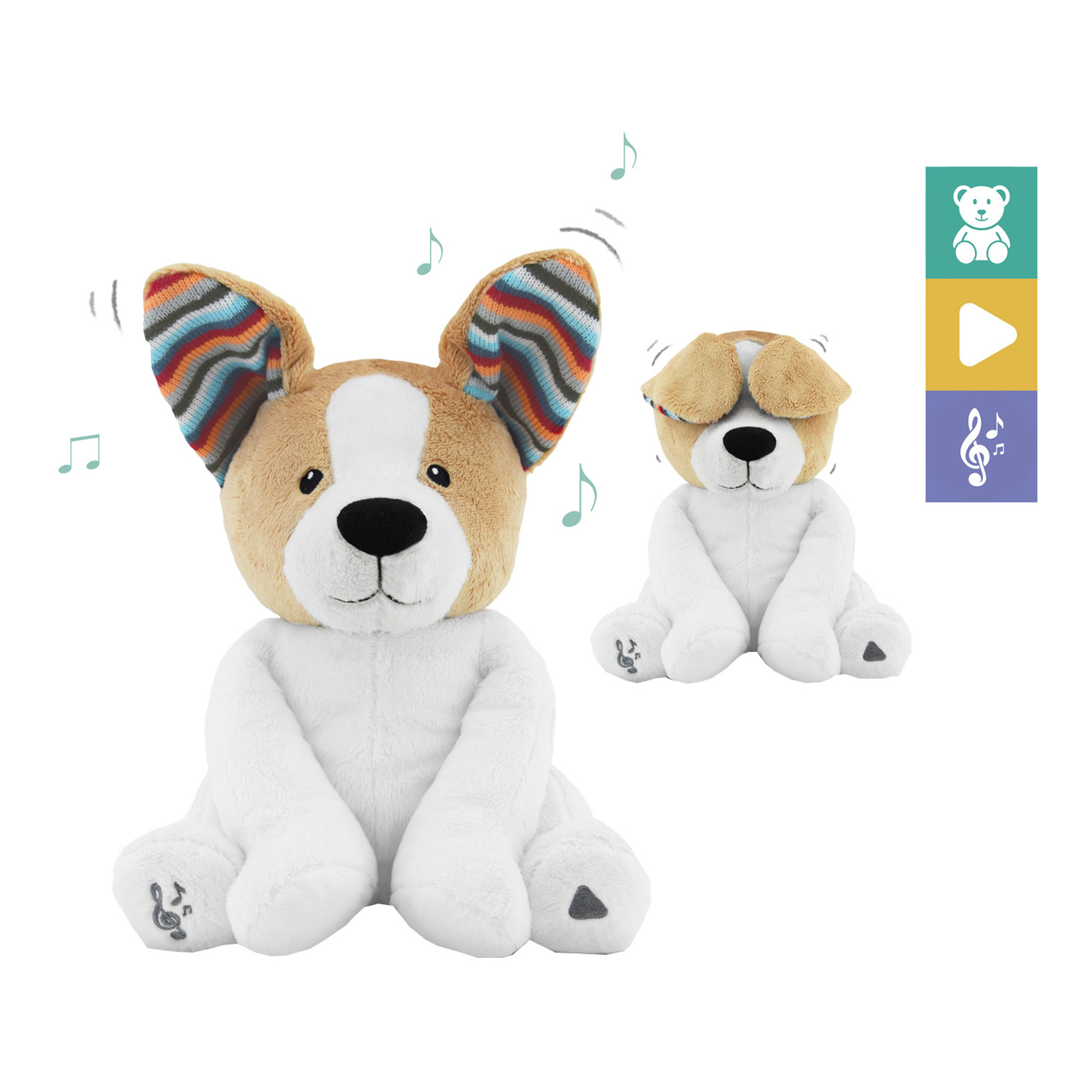 ZAZU Peitust mängiv koer Danny