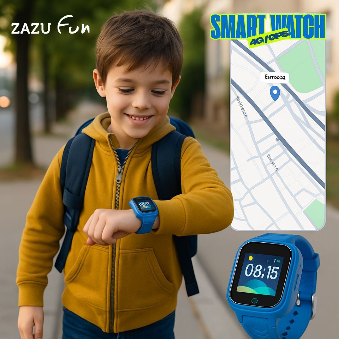 Zazu Fun Smart Watch 4G/GPS nutikell