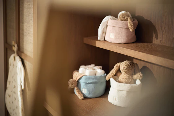 Jollein mähkimislaua korv Cosy Knit