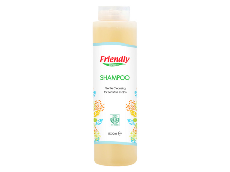 Friendly Organic orgaaniline šampoon tundlikule peanahale 500 ml