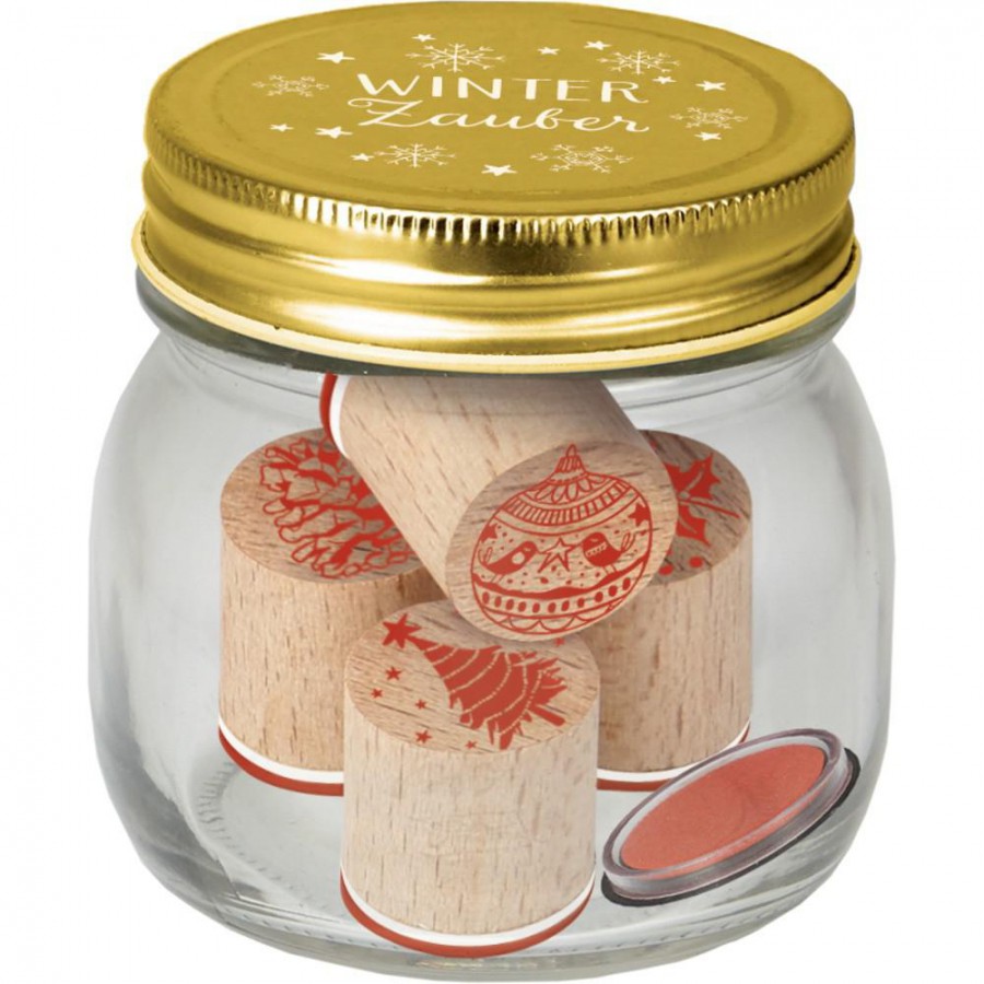 Christmas Jõuluteemaline templikomplekt purgis