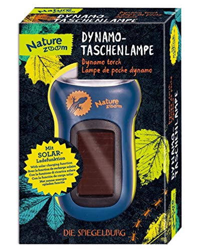 Nature Zoom Dünamo taskulamp päikesepatareiga