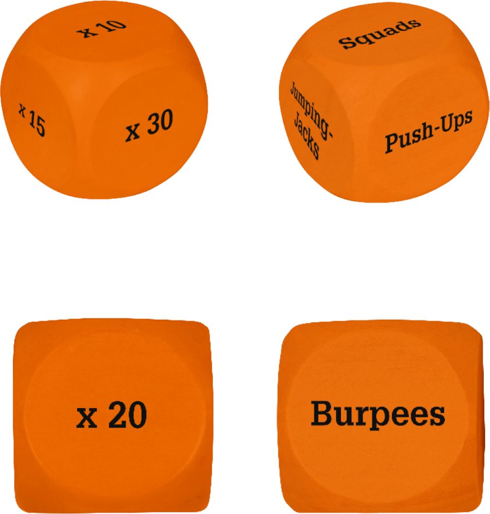 Urban & Gray Täringud Fitness Dice