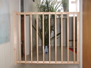 Turvavärav - trepivärav puidust kuni 95 cm naturaalne