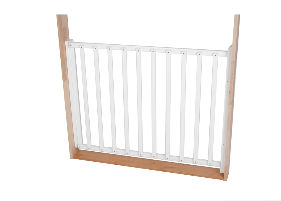 Turvavärav - trepivärav puidust kuni 95 cm valge