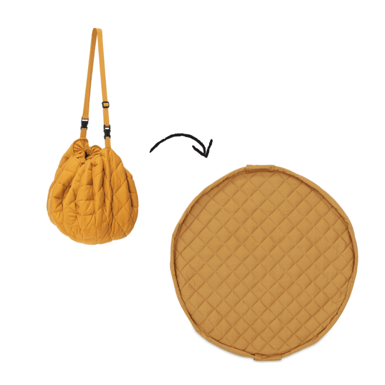 PlayandGo mängumatt-kott Mustard Chai Tea