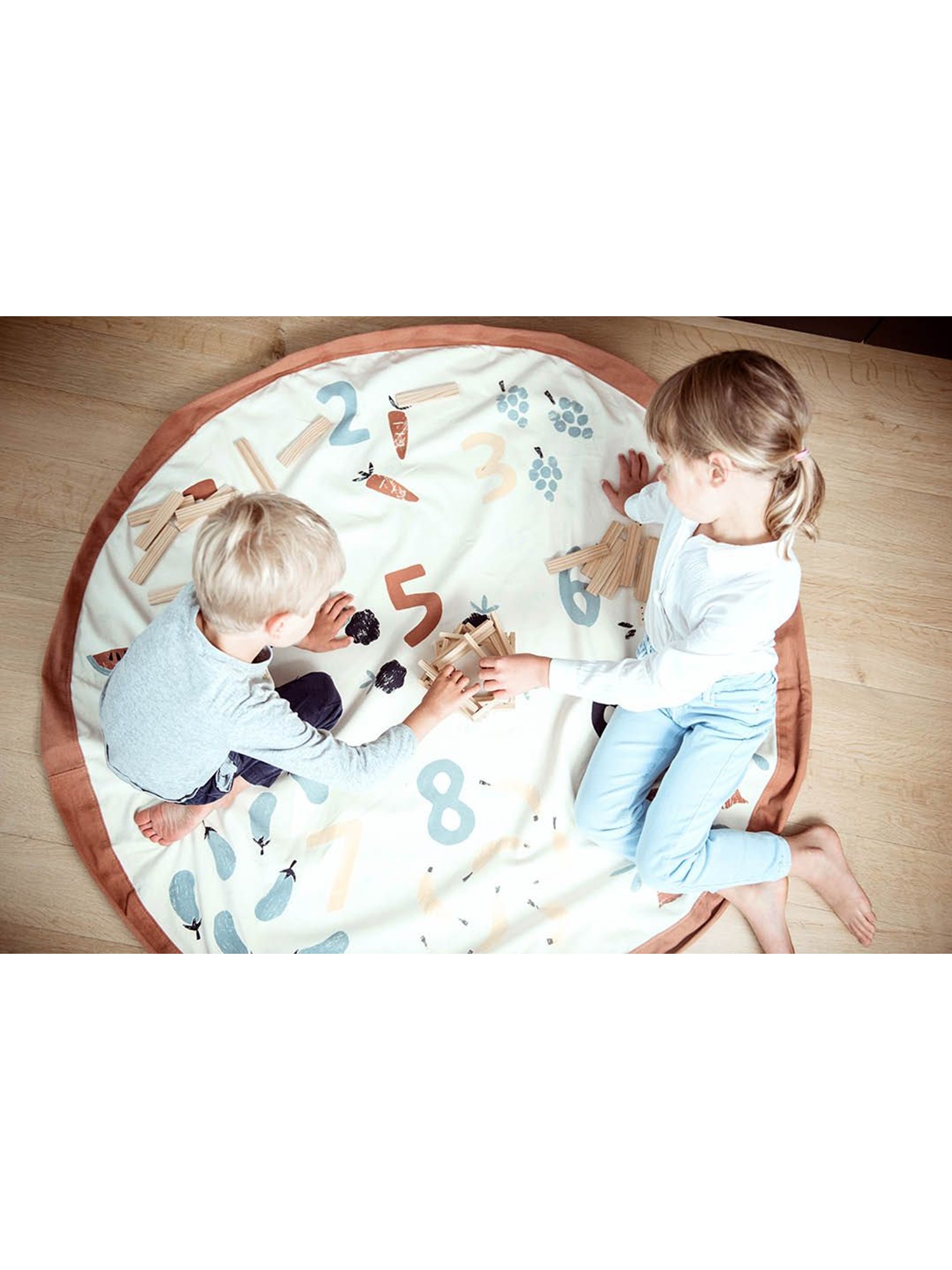 PlayandGo mängumatt-kott Juurikad/numbrid