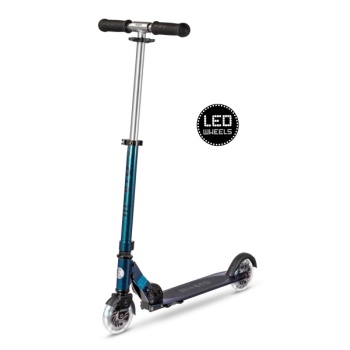 Micro Sprite LED tõukeratas, lillakasroheline pärlmutter, 5-12 eluaastat