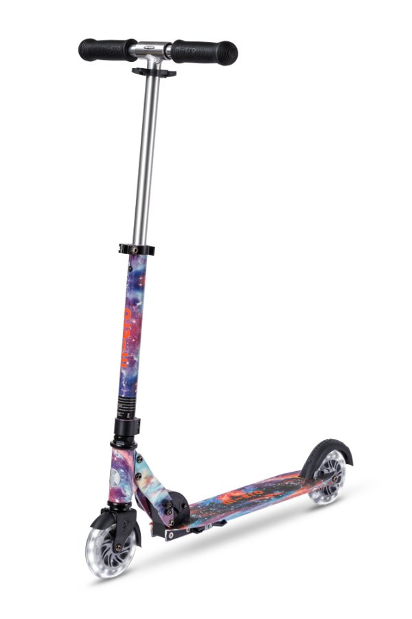 Micro Sprite Glow LED tõukeratas, Art Collection Intercosmic, 5-12 eluaastat