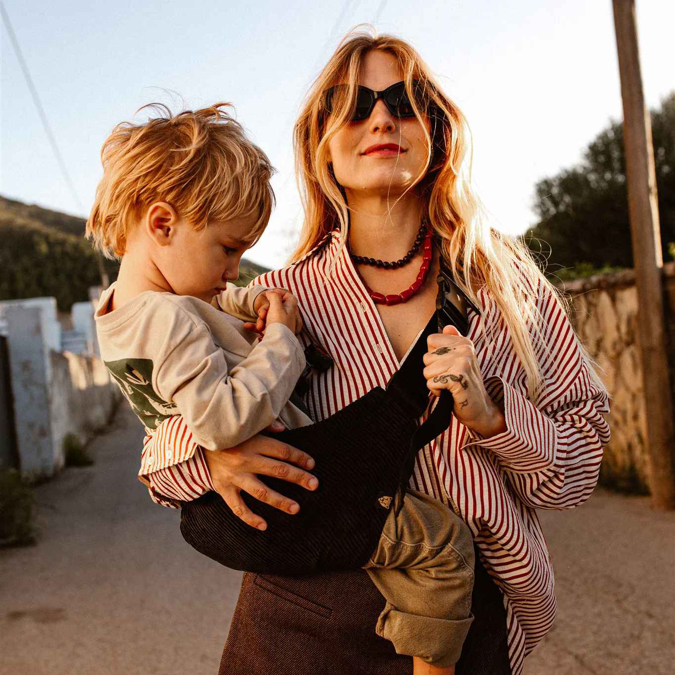 Väikelapse kandmisrihm – velvet