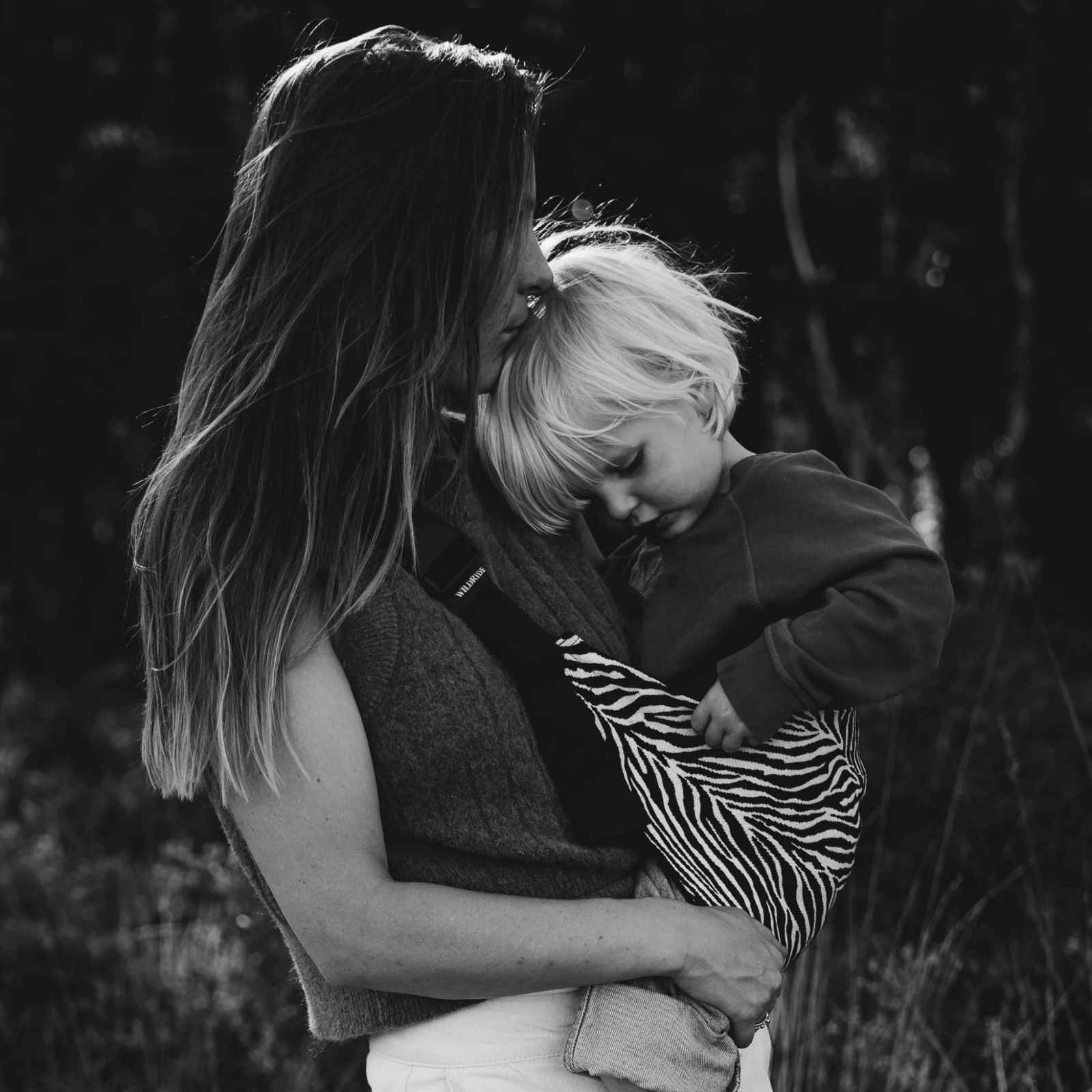 Wildride väikelapse kandekott print