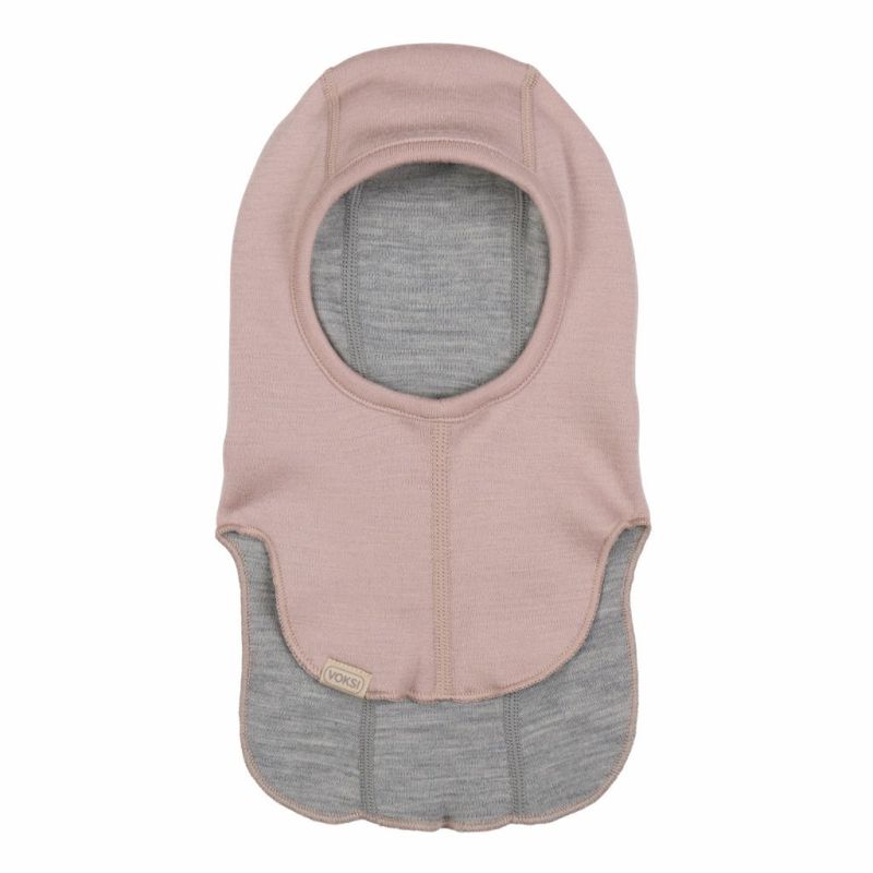 Voksi Wool meriinovillane tuukrimüts Balaclava Soft Grape