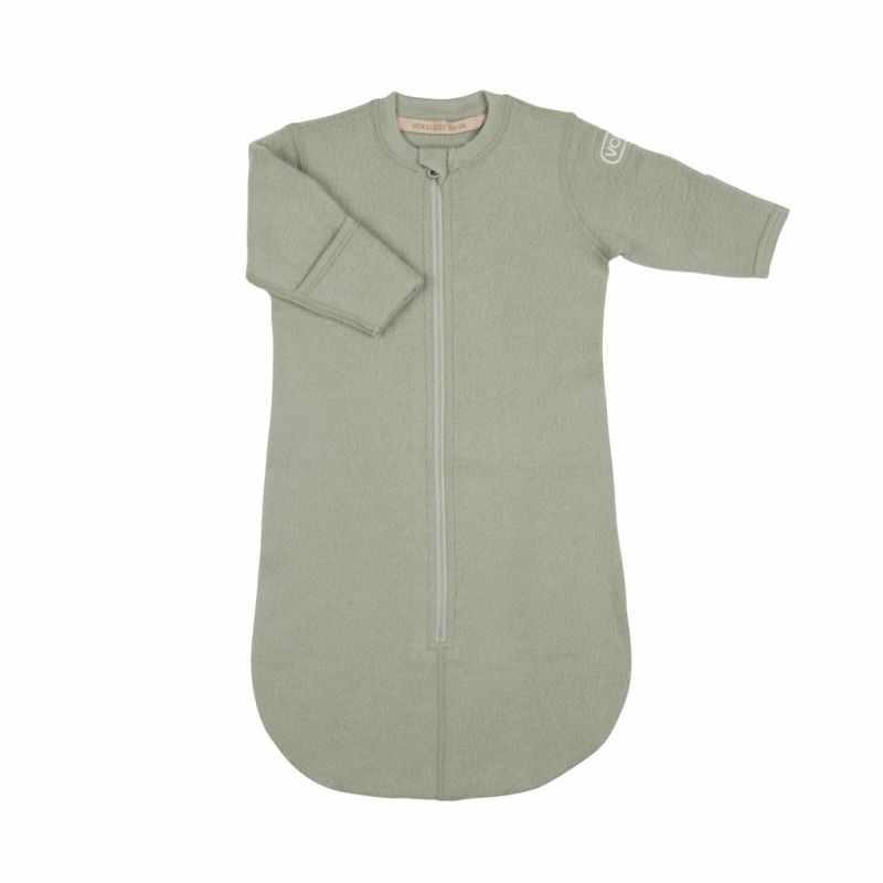 Voksi Wool meriinovillane magamiskott Misty Green