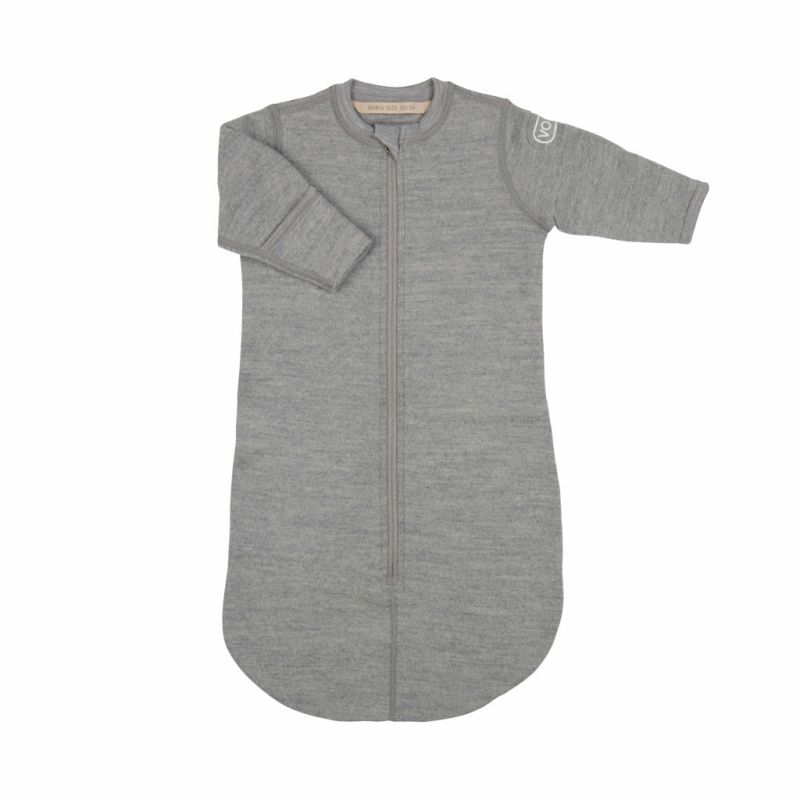 Voksi Wool meriinovillane magamiskott Melange Grey