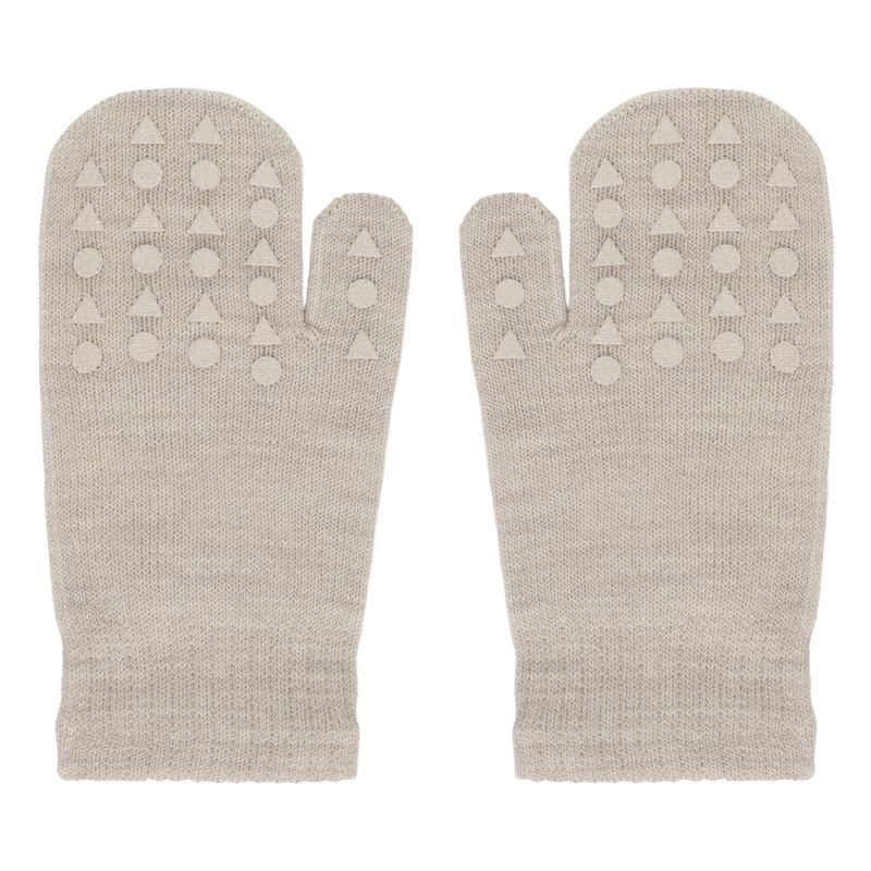 GoBabyGo Wool libisemiskindlad villased labakindad Sand 0-3 a