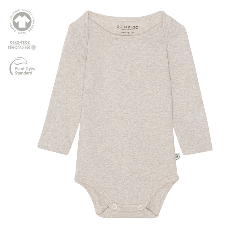 GoBabyGo pikkade varrukatega body Hazel Feather