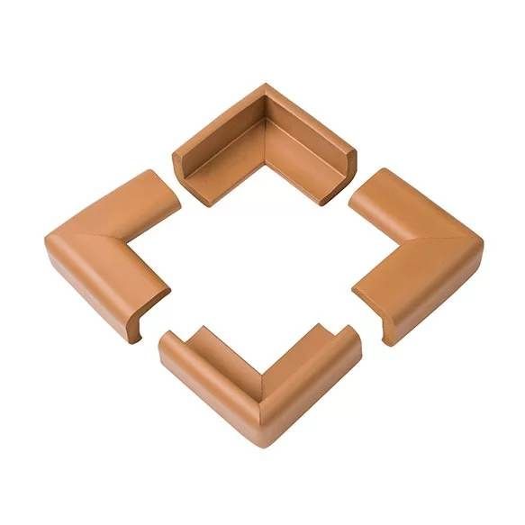 BabyOno nurgakaitsmed 4 tk pruun