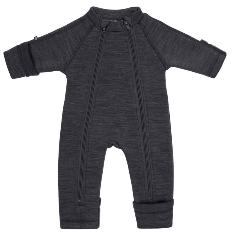 SmallStuff meriinovollane kombe kahe lukuga Dark Grey