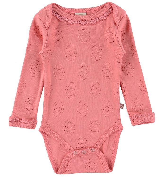SmallStuff pitsbody pikkade varrukatega Coral