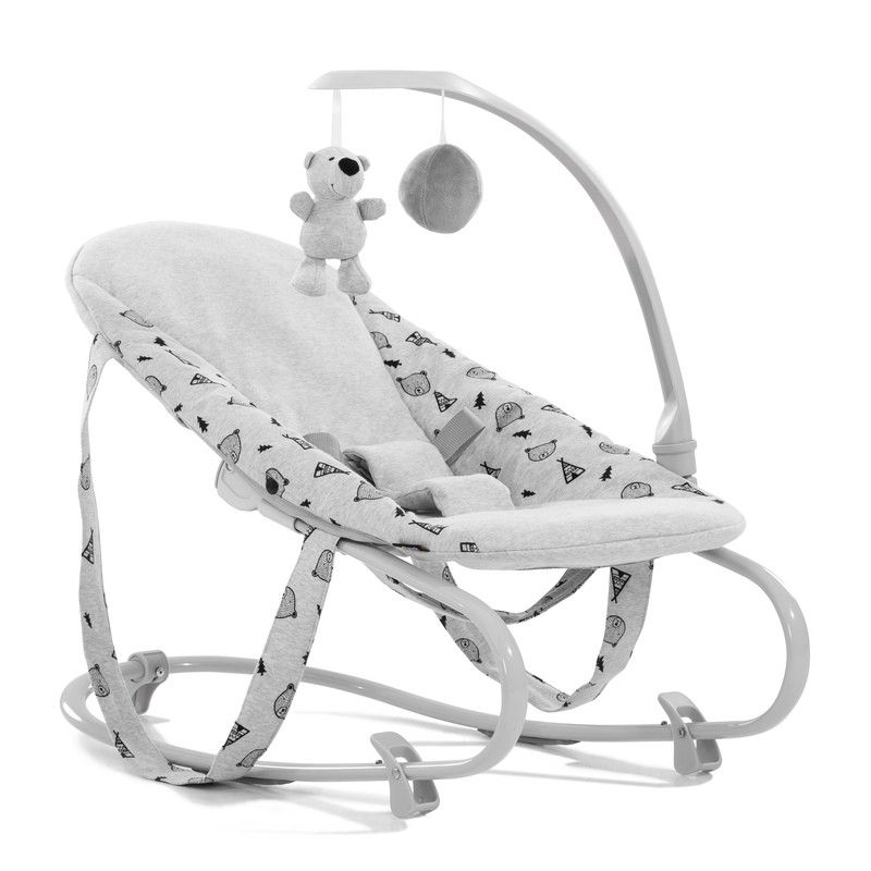 Hauck Bouncer Deluxe lamamistool, nordic grey