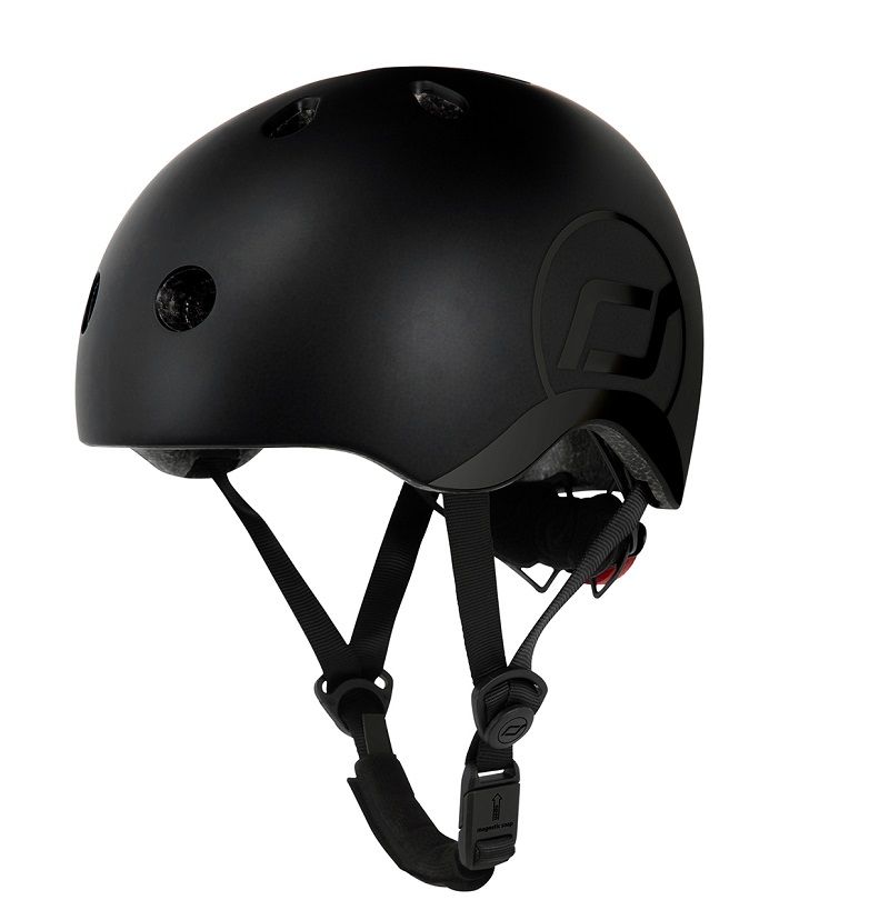 Scoot and Ride laste jalgrattakiiver BLACK 51-55 cm S-M