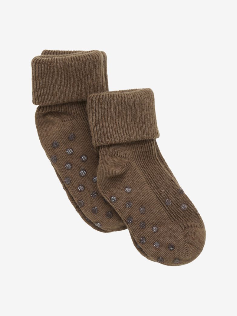 Minymo stopperitega beebi sokid (2-pakk), Coffee Liquer- suurusevalik