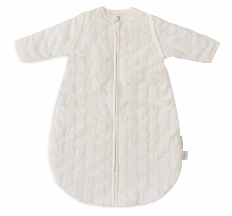 Jollein beebi magamiskott eemaldatavate varrukatega Miffy Jacquard Ivory