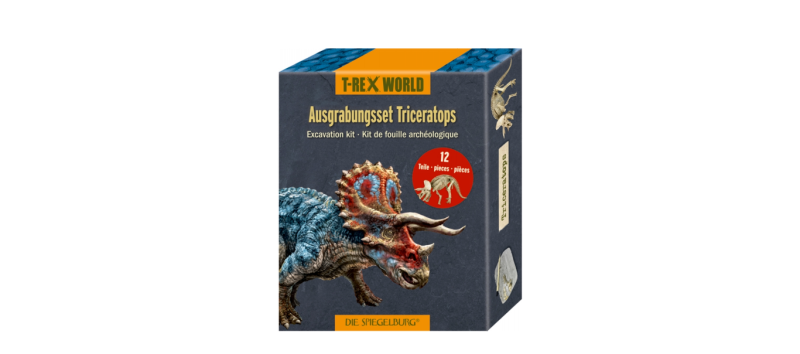 T-Rex World Luude väljakaevamiskomplekt Triceratops