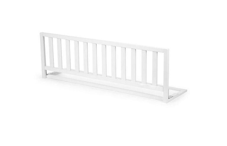 Childhome puidust voodipiire, valge 120cm